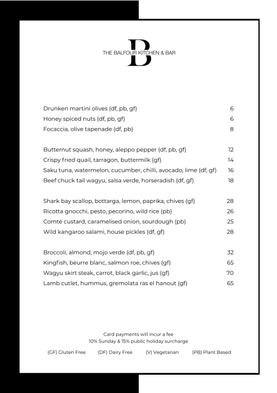 The Balfour Kitchen & Bar photo 1